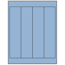 2" x 9"  Sheet Label