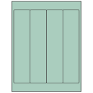 2" x 9"  Sheet Label