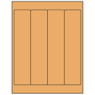 2" x 9"  Sheet Label