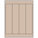 2" x 9"  Sheet Label