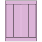 2" x 9"  Sheet Label