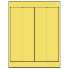 2" x 9"  Sheet Label