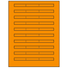 6.64" x 0.42"  Sheet Label