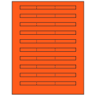6.64" x 0.42"  Sheet Label