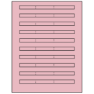 6.64" x 0.42"  Sheet Label