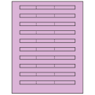 6.64" x 0.42"  Sheet Label