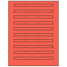 6.64" x 0.42"  Sheet Label