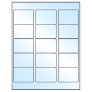 2.5625" x 1.8125"  Sheet Label