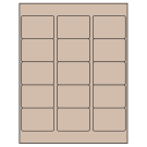 2.5625" x 1.8125"  Sheet Label