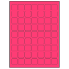 1" x 1"  Sheet Label