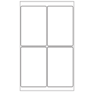 4" x 6"  Sheet Label
