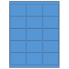 2.6875" x 2"  Sheet Label