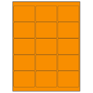 2.6875" x 2"  Sheet Label