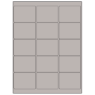 2.6875" x 2"  Sheet Label