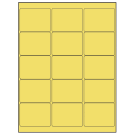 2.6875" x 2"  Sheet Label