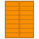 4" x 1.3125"  Sheet Label