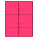 4" x 1.3125"  Sheet Label