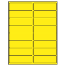 4" x 1.3125"  Sheet Label