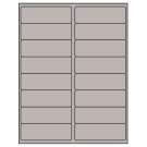 4" x 1.3125"  Sheet Label