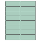 4" x 1.3125"  Sheet Label