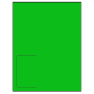 2.375" x 4"  Sheet Label