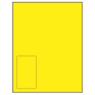 2.375" x 4"  Sheet Label