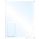 2.375" x 4"  Sheet Label