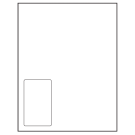 2.375" x 4"  Sheet Label