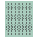 0.42" x 0.58"  Sheet Label