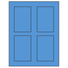 2.875" x 4.312"  Sheet Label