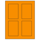 2.875" x 4.312"  Sheet Label