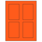 2.875" x 4.312"  Sheet Label