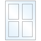 2.875" x 4.312"  Sheet Label