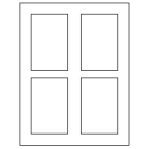 2.875" x 4.312"  Sheet Label