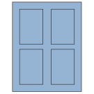 2.875" x 4.312"  Sheet Label