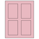 2.875" x 4.312"  Sheet Label