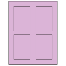 2.875" x 4.312"  Sheet Label