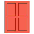 2.875" x 4.312"  Sheet Label