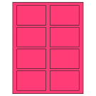 3.5" x 2.375"  Sheet Label