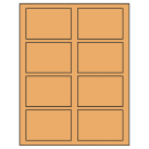 3.5" x 2.375"  Sheet Label