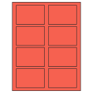 3.5" x 2.375"  Sheet Label