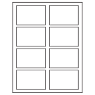 3.5" x 2.375"  Sheet Label