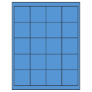 2" x 2"  Sheet Label