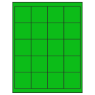 2" x 2"  Sheet Label