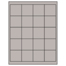 2" x 2"  Sheet Label