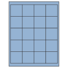 2" x 2"  Sheet Label