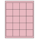 2" x 2"  Sheet Label