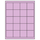 2" x 2"  Sheet Label