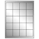 2" x 2"  Sheet Label