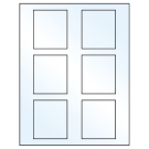 2.625" x 3"  Sheet Label